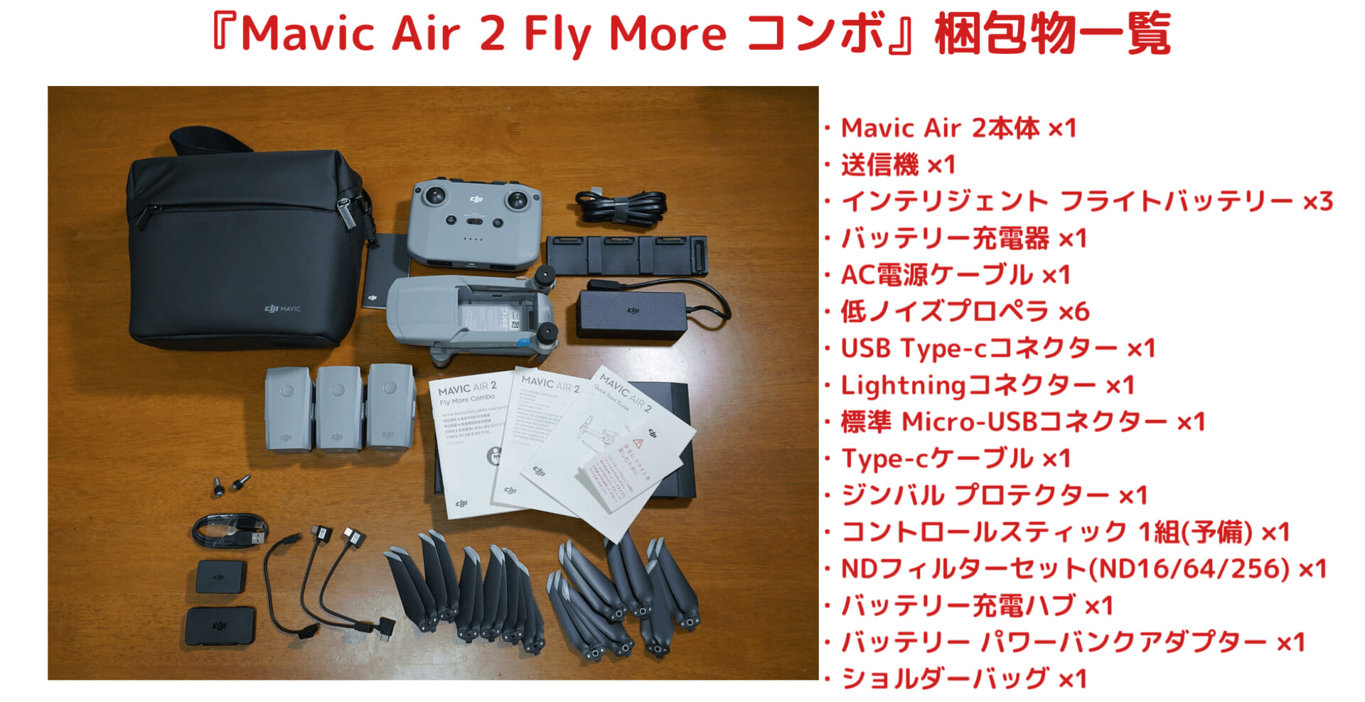 人気SALE品質保証】 ヤフオク! - Mavic Air2 MORE COMBO オマケ多数