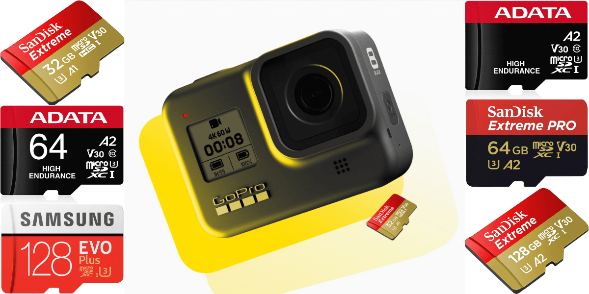 GoPro HERO 8 BLACK 128GB microSDカード付き-