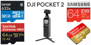 失敗しない！DJI Pocket 2のおすすめmicroSDカードと選び方を解説