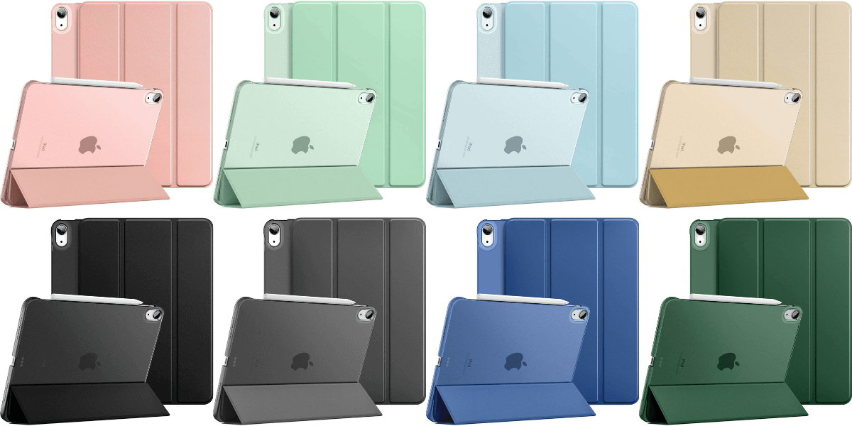 大人気定番商品 iPad カバー ペン収納 pro Air3 Air4 mini ネイビー