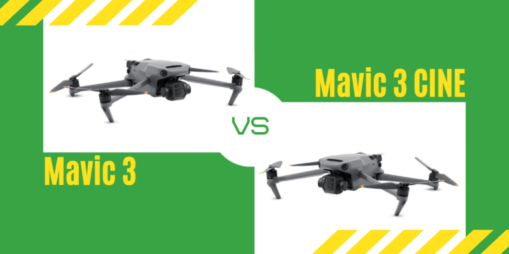 【徹底比較】DJI｢Mavic 3｣VS｢Mavic 3 CINE｣の違いは？おすすめのドローンは？