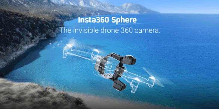 新製品「Insta360 Sphere（スフィア）」販売開始！ドローンで5.7Kの360度撮影を可能に