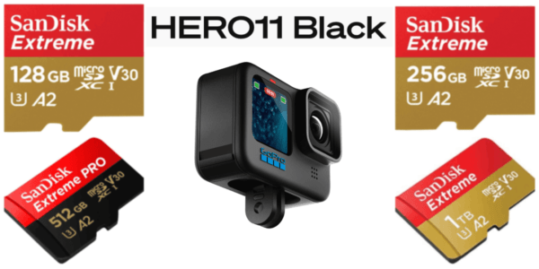 失敗しない！GoPro「Hero 11 Black」のmicroSDカードの選び方とおすすめを解説