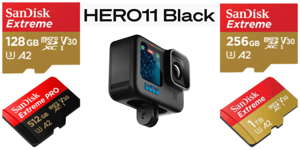 失敗しない！GoPro「Hero 11 Black」のmicroSDカードの選び方と