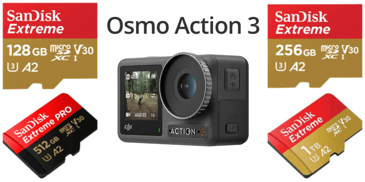 失敗しない！DJI「Osmo Action 3」のmicroSDカードの選び方とおすすめ 