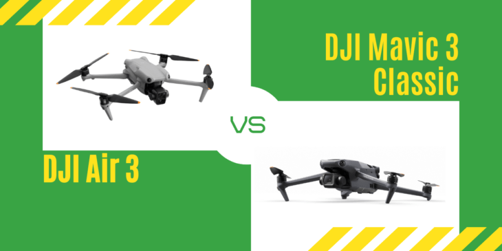 【徹底比較】｢DJI Air 3｣VS｢Mavic 3 Classic｣オススメのドローンはどっち？