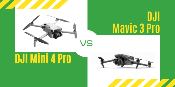 【徹底比較】｢DJI Mini 4 Pro｣VS｢Mavic 3 Pro｣おすすめドローンはどっち？