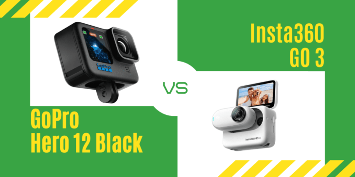 【徹底比較】GoPro ｢Hero12 Black｣VS Insta360｢GO 3｣おすすめアクションカメラは？