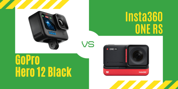 【徹底比較】GoPro ｢Hero12 Black｣VS Insta360｢ONE RS｣おすすめアクションカメラは？