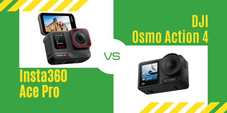 【徹底比較】Insta360｢Ace Pro｣VS DJI｢Osmo Action 4｣おすすめアクションカメラは？