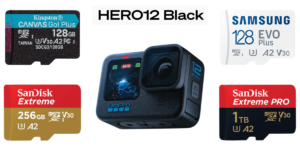 失敗しない！GoPro「HERO12 Black」のmicroSDカードの選び方とおすすめを解説