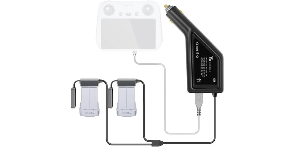 「DJI Mini 4シリーズ」「DJI Mini 3シリーズ」のおすすめカーチャージャー