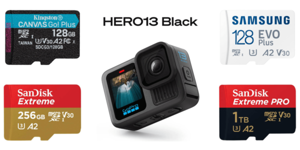 失敗しない！GoPro「HERO13 Black」のmicroSDカードの選び方とおすすめを解説