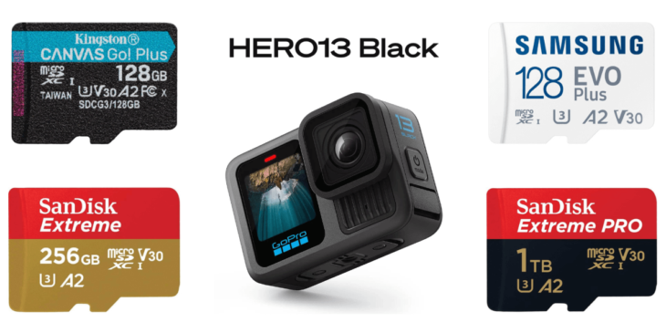 失敗しない！GoPro「HERO13 Black」のmicroSDカードの選び方とおすすめを解説