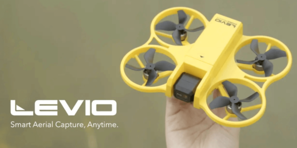 ジーフォースが本体重量95gのドローン「LEVIO(レヴィオ)」を発表!予約注文受付中