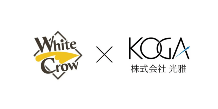 ドローンショーのWhite Crow、プロジェクションマッピングの光雅が業務提携！