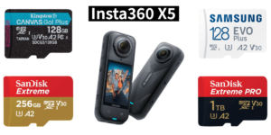 失敗しない！Insta360 X5のmicroSDカードの選び方とおすすめを解説！アクションカメラに必須