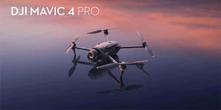 DJIが新ドローン｢DJI Mavic 4 Pro｣販売開始！360度回転のジンバル搭載！プロ向けドローンの決定版