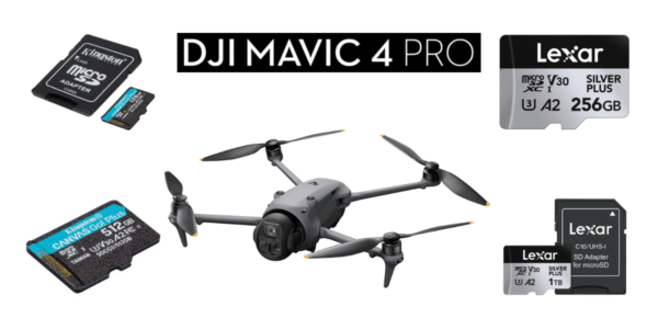 失敗しない!「DJI Mavic 4 Pro」ドローンのおすすめmicroSDカードと選び方を解説