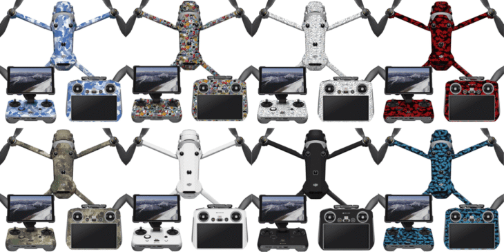 「DJI Mavic 4 Pro」ドローンの見た目を変えよう！おすすめスキンシールまとめ