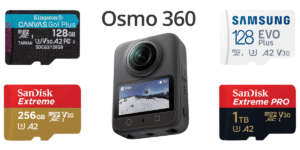 失敗しない！｢DJI Osmo 360｣のおすすめmicroSDカードと選び方を解説！