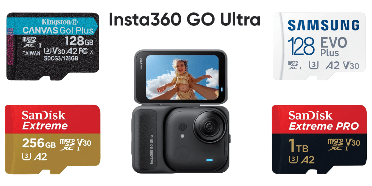 公式推奨！Insta360 GO UltraのおすすめmicroSDカード