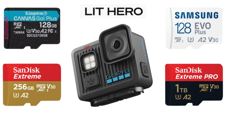 失敗しない！｢GoPro LIT HERO｣のおすすめmicroSDカードと選び方を解説！
