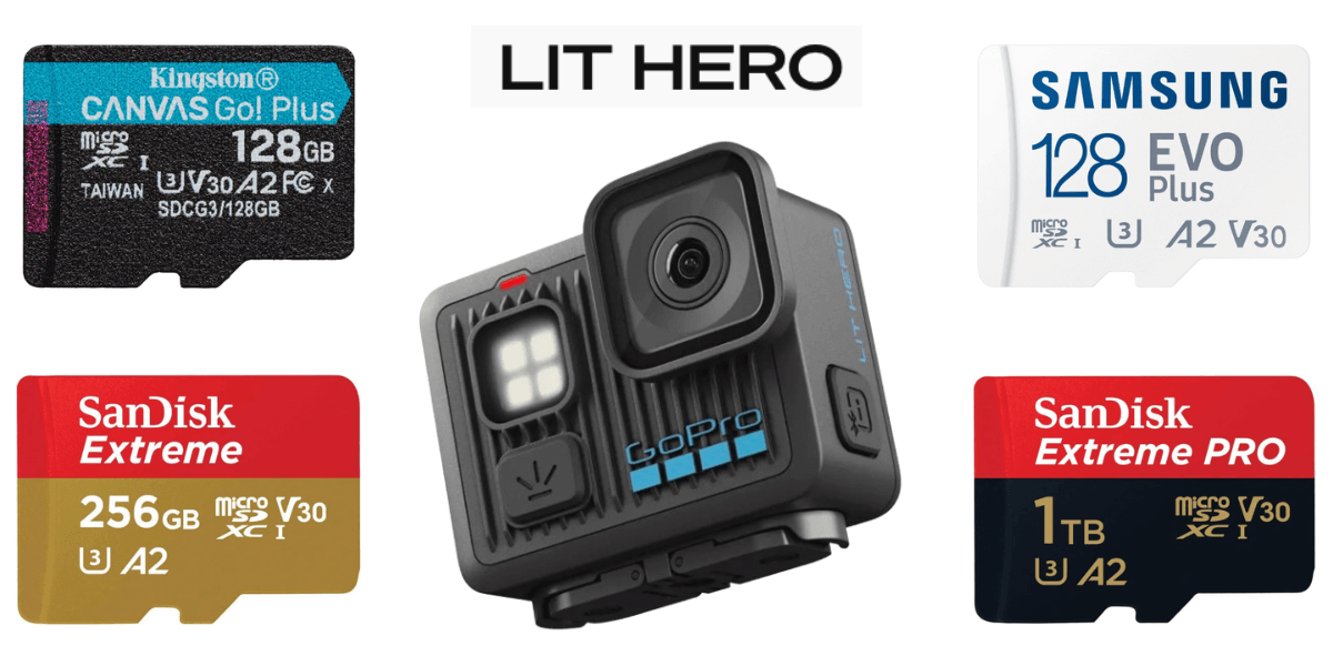 公式推奨！「GoPro LIT HERO」のおすすめmicroSDカード