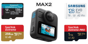 失敗しない！｢GoPro Max 2｣のおすすめmicroSDカードと選び方を解説！