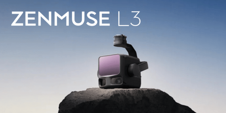 DJI Enterpriseが｢Zenmuse L3｣発表！さらなる進化を遂げた航空LiDAR