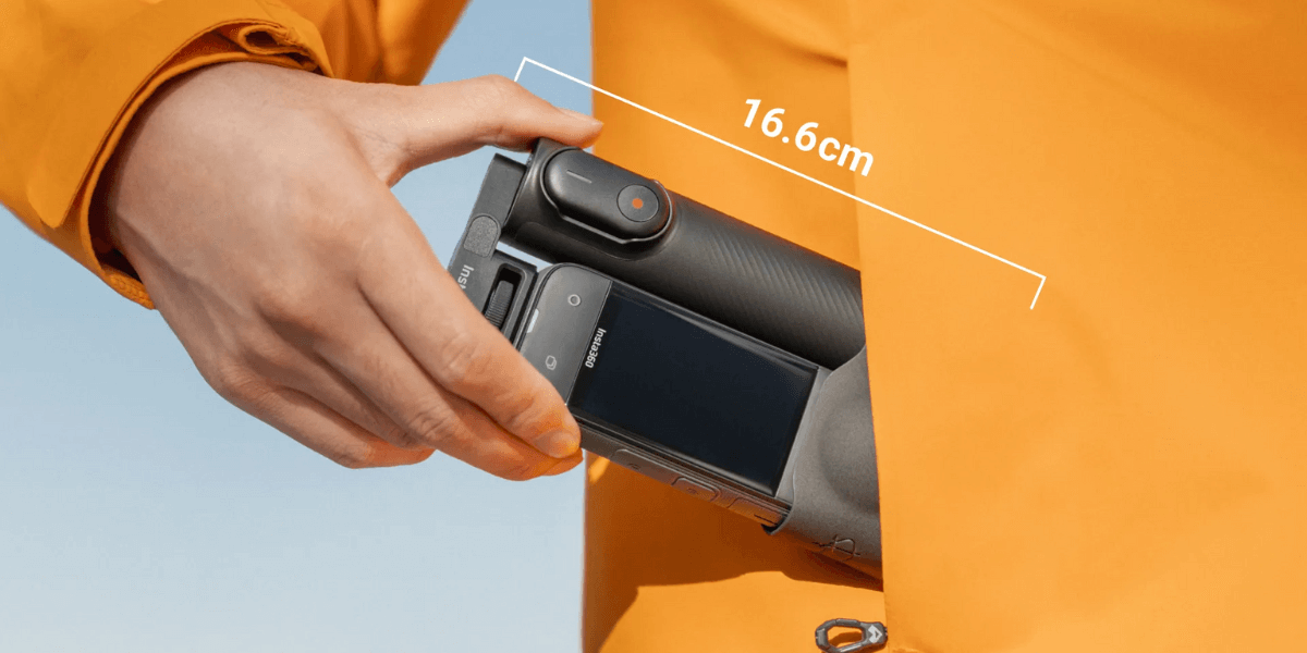 折りたたみ式内蔵三脚付き自撮り棒(1/4インチマウント)