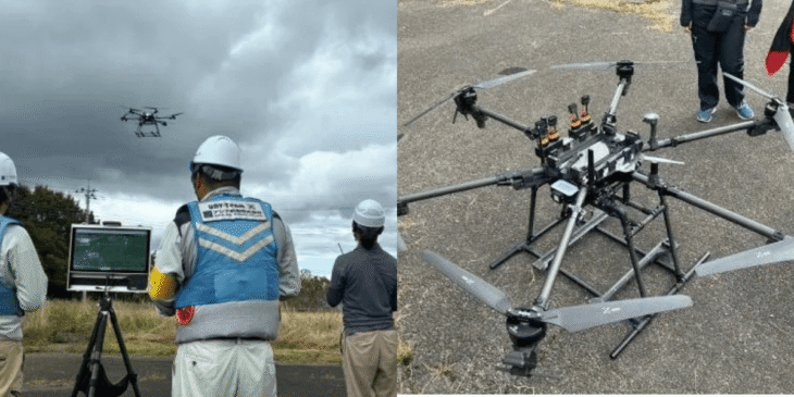 アジア航測社とドローン測量のレベル4飛行に向けた検証を完遂 – パーソルビジネスプロセスデザイン