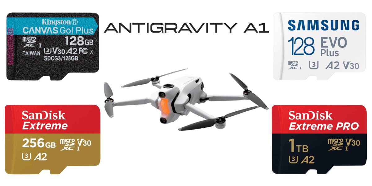 公式推奨!Antigravity A1のおすすめmicroSDカード