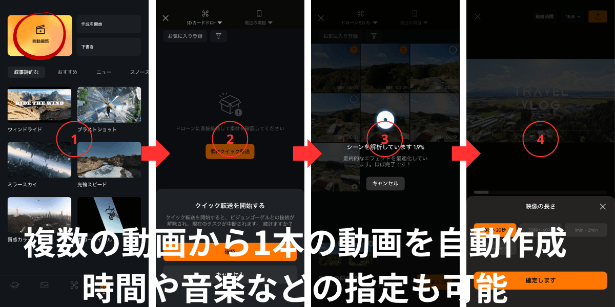 Antigravity A1 自動編集