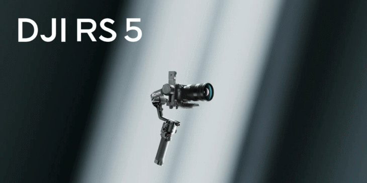 DJIが新製品「RS 5」を発表!プロフェッショナル向けの新たな軽量スタビライザー