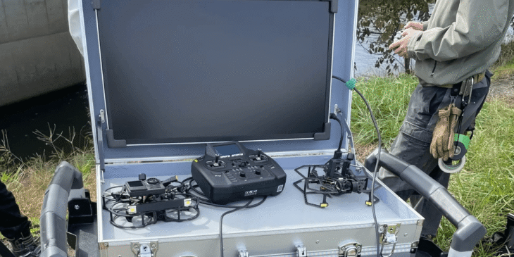 DRONE SPORTSと長大、橋梁点検のグローバル展開を見据えた共同実証を実施