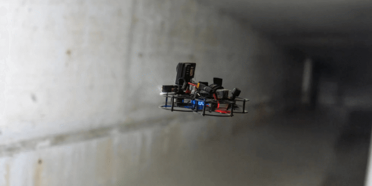 ドローン地下ピット点検の最新技術実証 – DRONE SPORTS