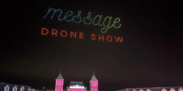 個人向け「メッセージドローンショー」サービス開始 – White Crow