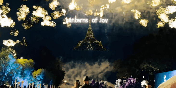 タイの国際行事でドローンショーを実施 – レッドクリフ