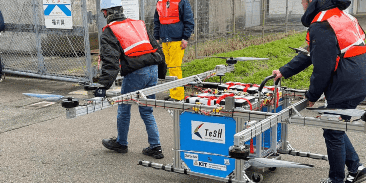 産学官連携!次世代物流ドローンの飛行実験を福井空港で実施
