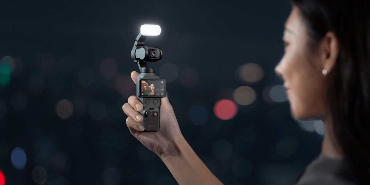 Osmo Pocket 4 補助ライト