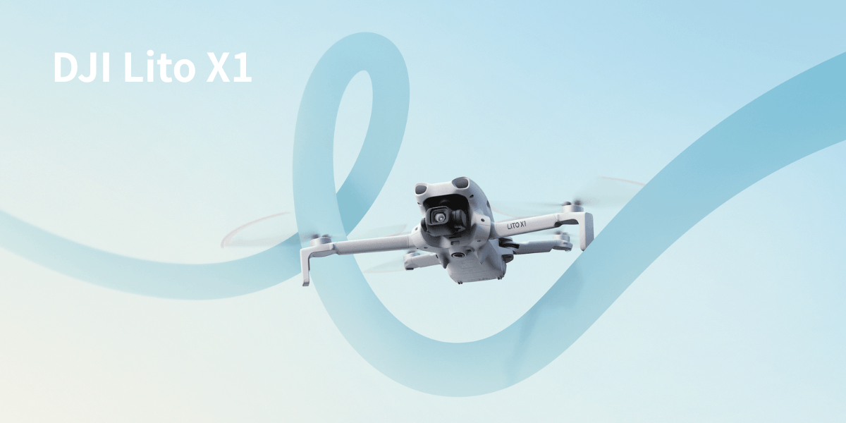 初心者向け高性能ドローン「DJI Lito X1」とは？