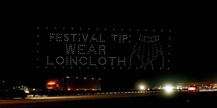 静的な看板が動的なインフラへ！渋滞を｢高エンゲージメント空間｣に変えたドローン戦略