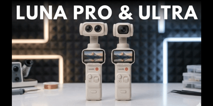 DJIの独占は終わるのか？Insta360 Lunaシリーズ｢Luna Pro / Luna Ultra｣が市場を揺るがす!?