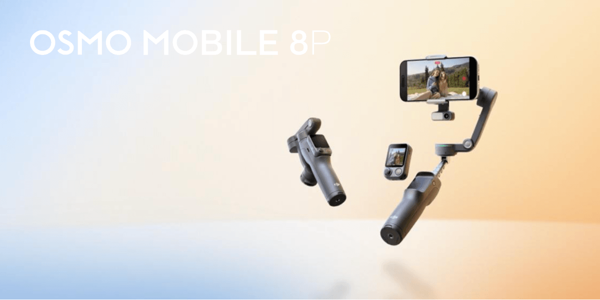 クリエイター向け「DJI Osmo Mobile 8P」