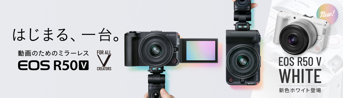 Canon公式推奨！EOS R50 VのおすすめSDカード