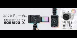 Canonのミラーレスカメラ｢EOS R50 V｣のおすすめSDカードと選び方を徹底解説