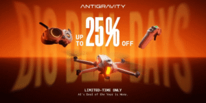 25%セール！8K 360度撮影ドローン｢Antigravity A1｣がお得に買えるチャンス