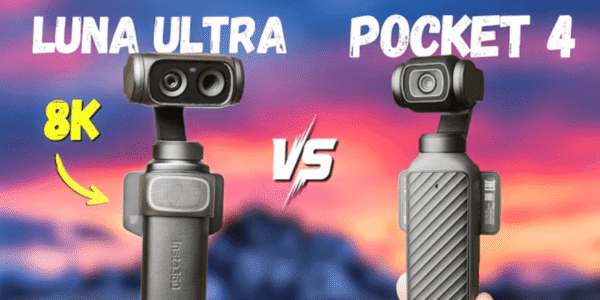 ポケットカメラの覇権争い！Insta360 Luna UltraがDJI Pocket 4を圧倒する5つのポイント【海外レビュー】