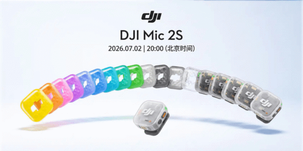 中国で先行販売「DJI Mic Mini 2S」プロ向け機能が最小に凝縮されたワイヤレスマイク